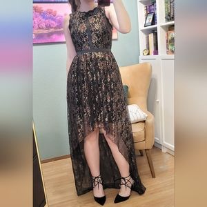 Adrianna Papell High Low Dress